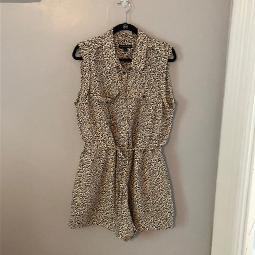 Banana Republic Leopard Print Romper